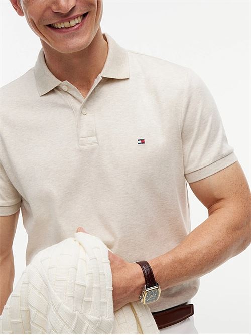 liquid cotton reg seasonal polo TOMMY HILFIGER | MW0MW39994HGF